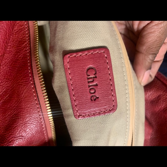 'Chloe Paraty - Medium' Leather Satchel - Picture 6 of 14